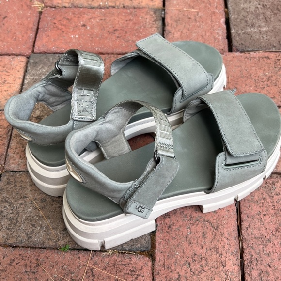 UGG Women's Ankle Sandals in Moss Green - Picture 3 of 7